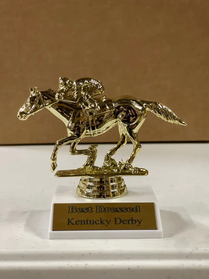 Best Dressed Kentucky Derby | Derby Party | Trophy | Horse