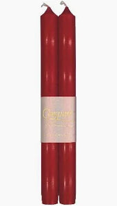 Red Duet 12-Inch Crown Candles
