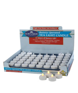 Battery Operated Flicker LED Tea-Lite Candle