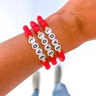 Valentine Heishi Bracelet