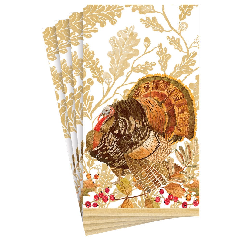 Woodland Turkey Guest Towels