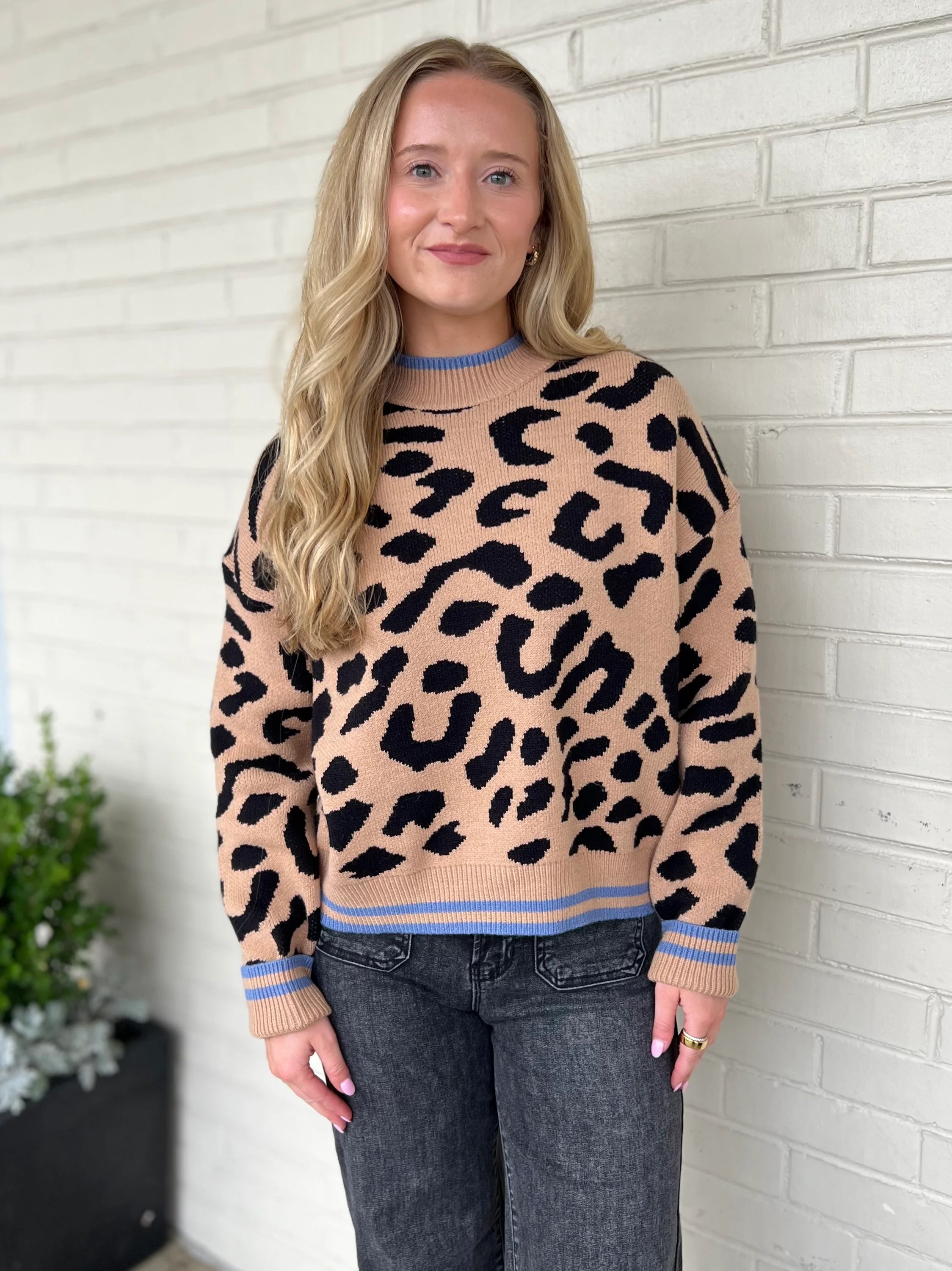 Emmy Leopard Sweater