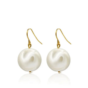 Maxi Pearl Drop Earrings
