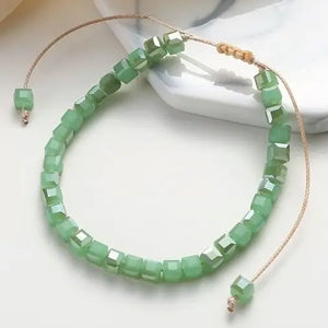 Jade Beaded Bracelet