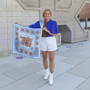 Wild Wildcats Silk Scarf