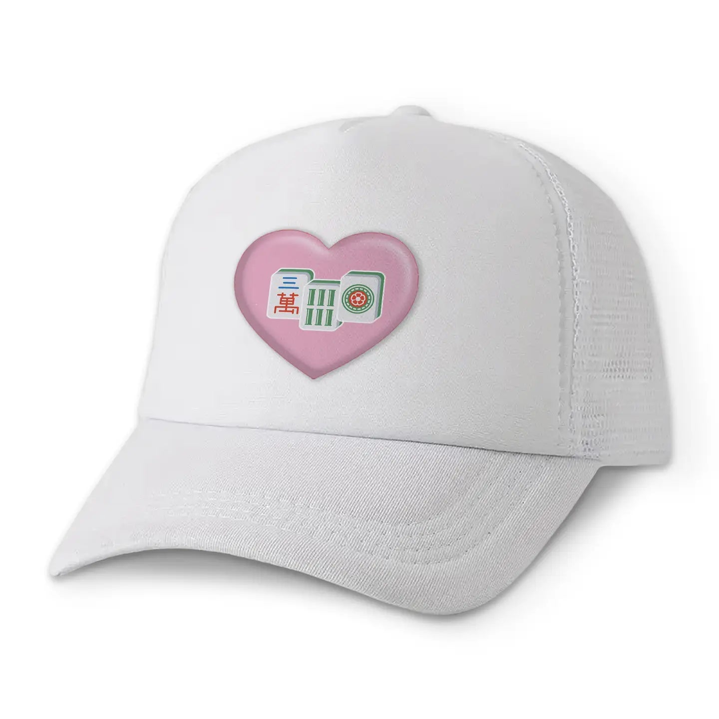 Heart with Mahjong Tiles Hat