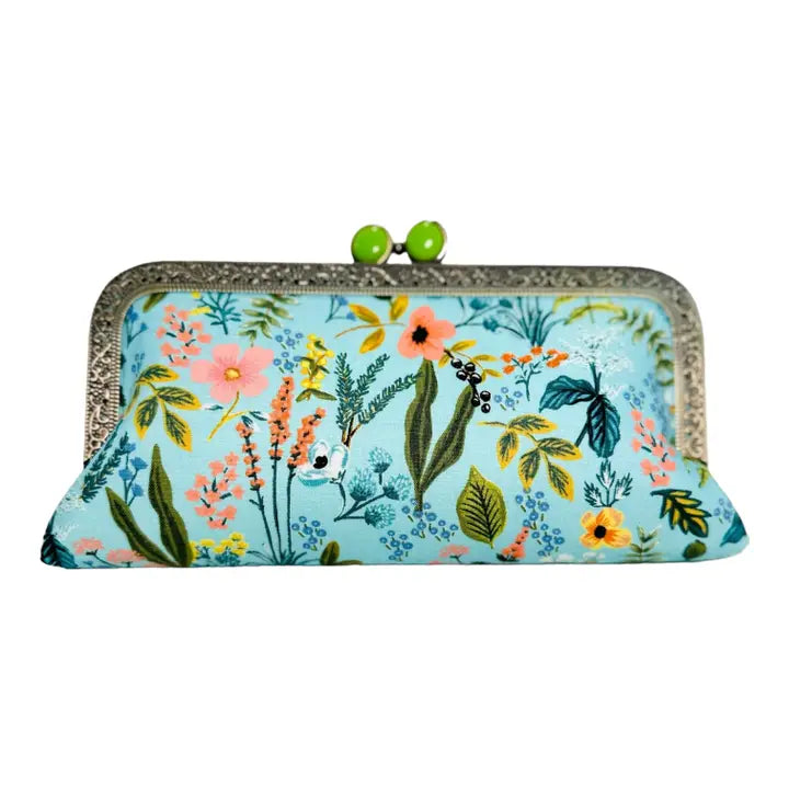 Kiki & Syds Cell Phone Clutch-Herb Garden Mint