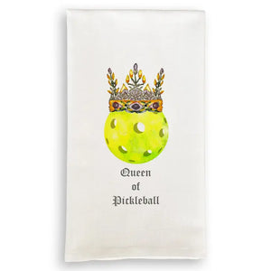 Queen of Pickleball Tea Towel