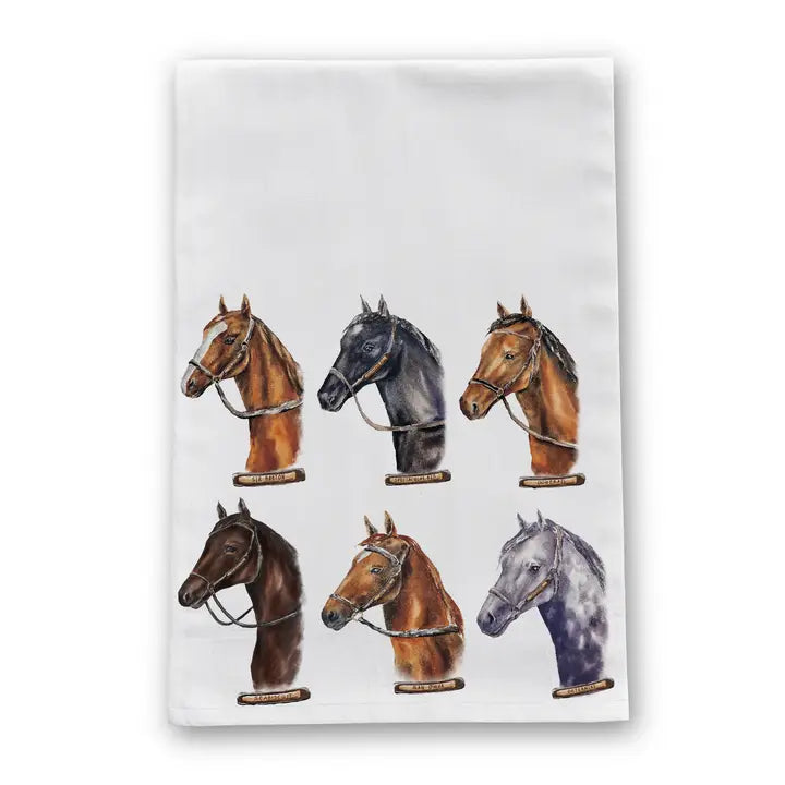 Horse Racing Greats Tea Towels