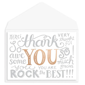 SO MANY WAYS TO SAY... THANK YOU CARD