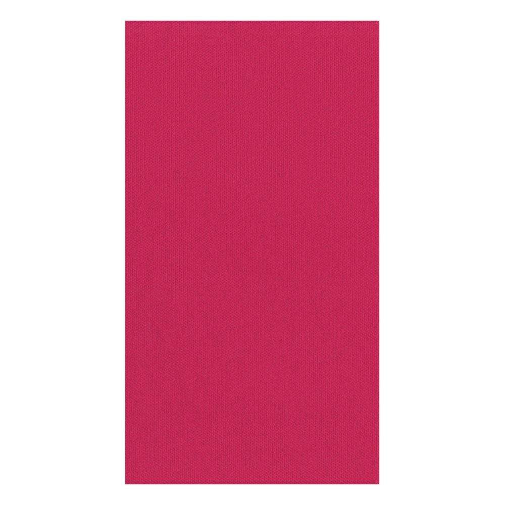 Paper Linen Solid Guest Towel Napkins in Fuchsia - 12 Per Package