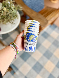 Lexington Reusable Cups, tailgating collegiate game/gifts: Unwrapped