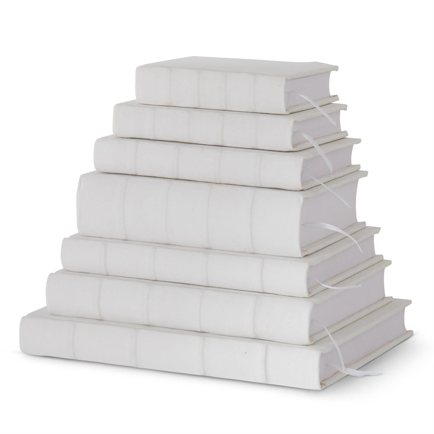 White Cotton Canvas Journal-XS