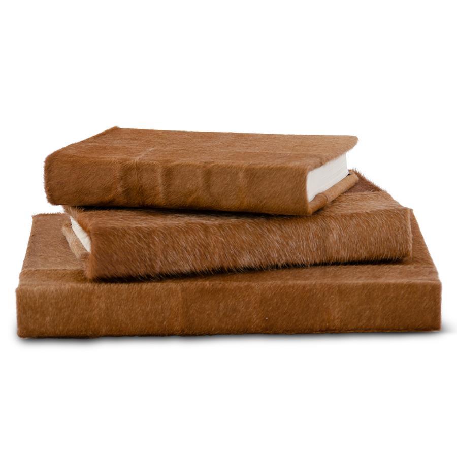 Large Tan Hide Journal