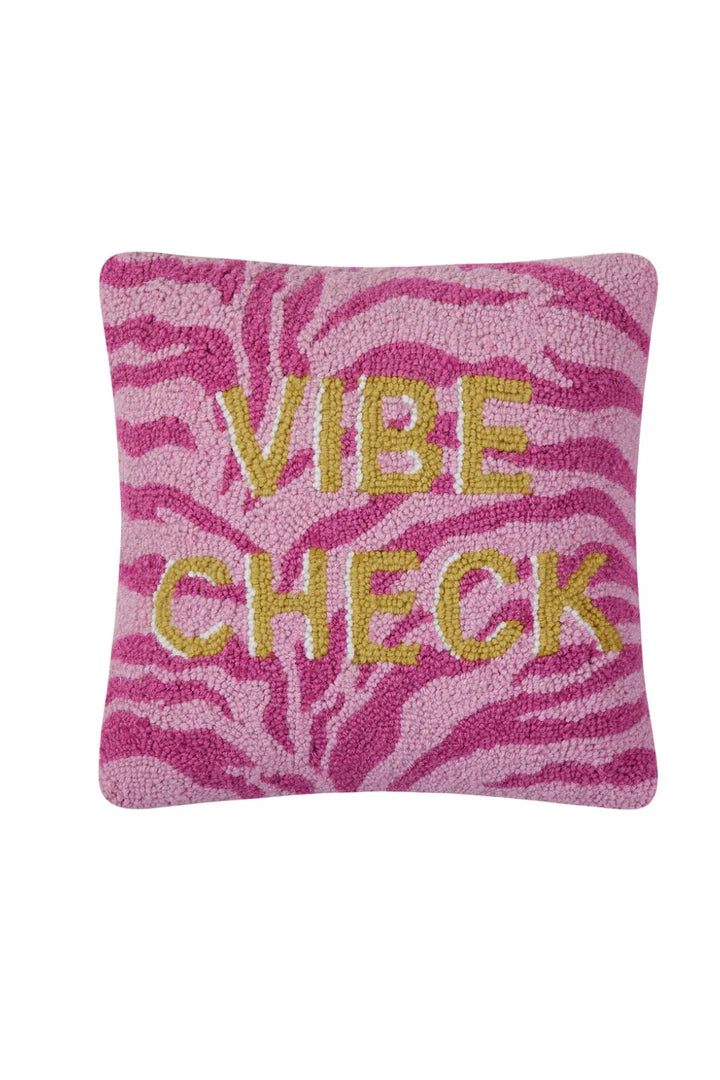 Vibe Check Hook Pillow