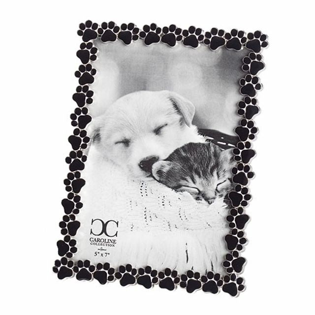 Black Paw Print Frame