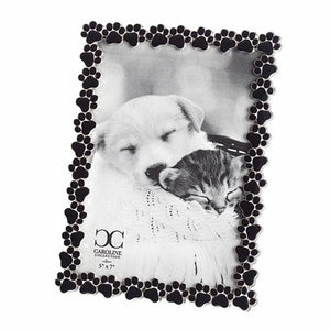 Black Paw Print Frame