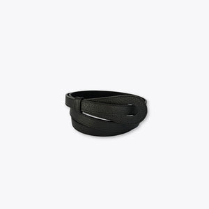 Pampa – Slim Bow Tie Belt-Black
