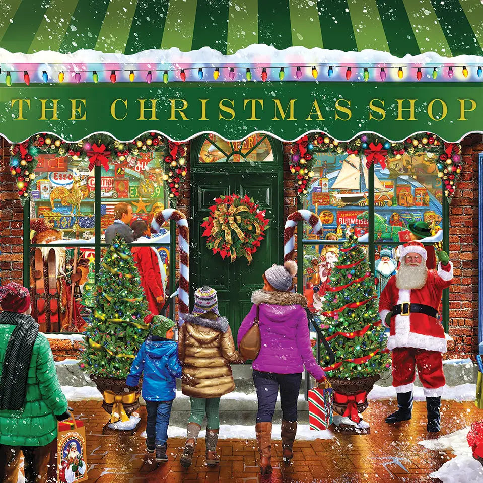 The Christmas Shop (1792pz) - 1000 Piece Jigsaw Puzzle