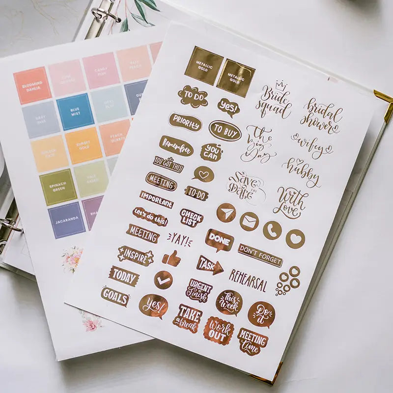 Better Together Deluxe 3-Ring Wedding Planner Binder
