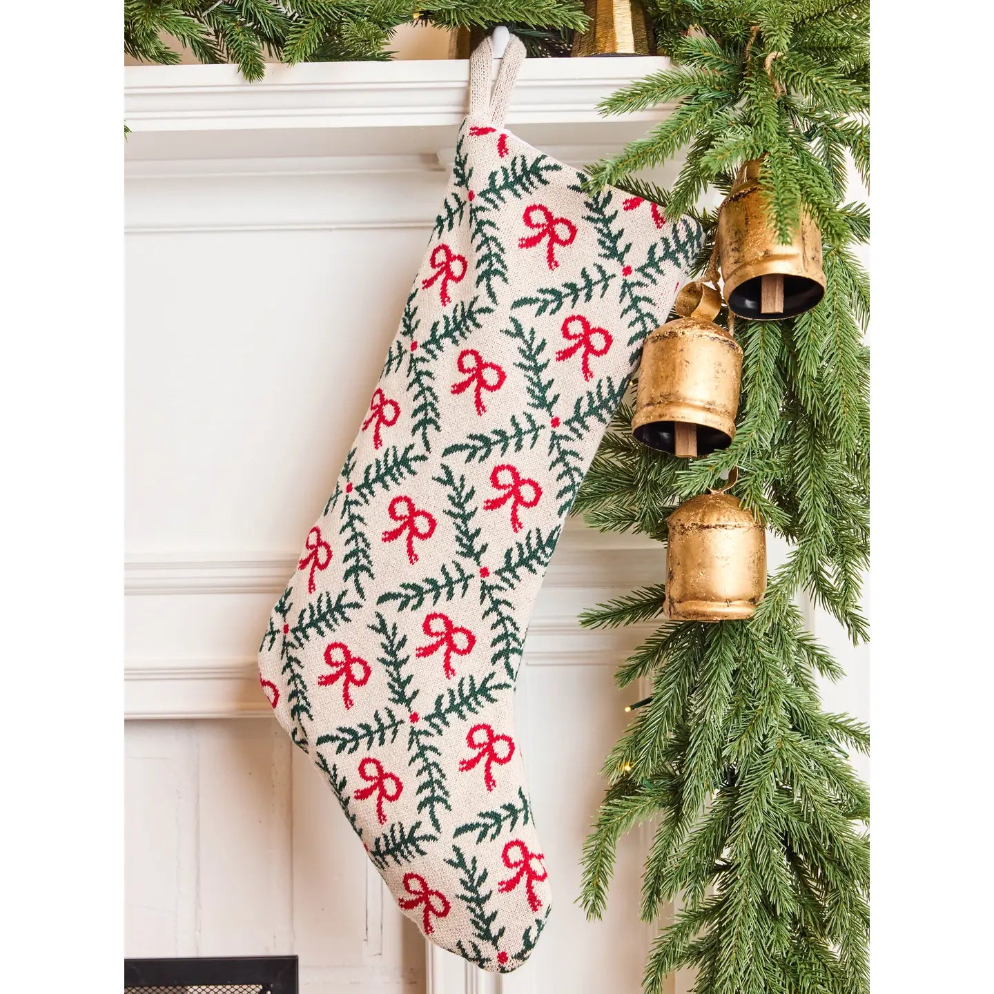 Knit Stocking | Holiday Trellis