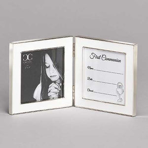 First Communion Photo Frame-Hinged