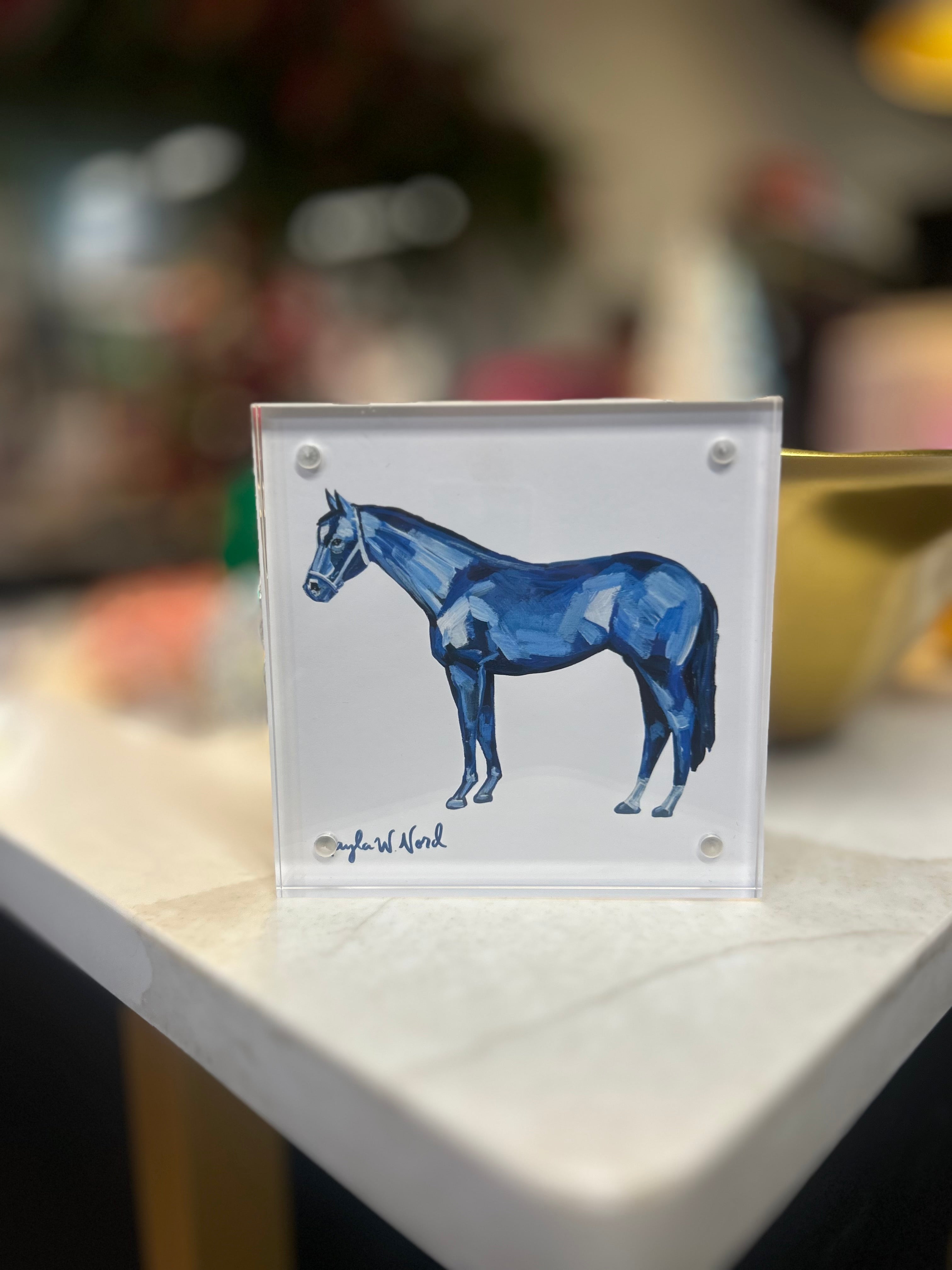 Framed Print"The Bluegrass" 5X5