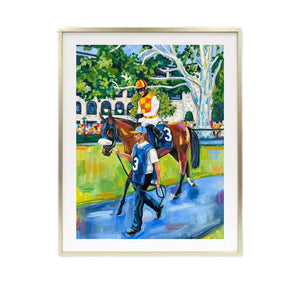 “From Paddock to Purse” (PRINT) 11X14