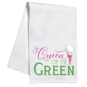 Queen of the Green Kitchen Towel