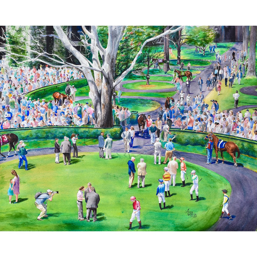 Kayla Weber "At The Races" Art
