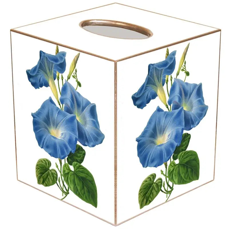 Morning Glories Tissue Box Cover
