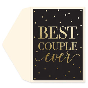 BEST COUPLE EVER WEDDING CARD