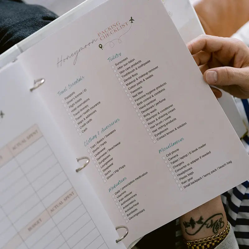 Better Together Deluxe 3-Ring Wedding Planner Binder