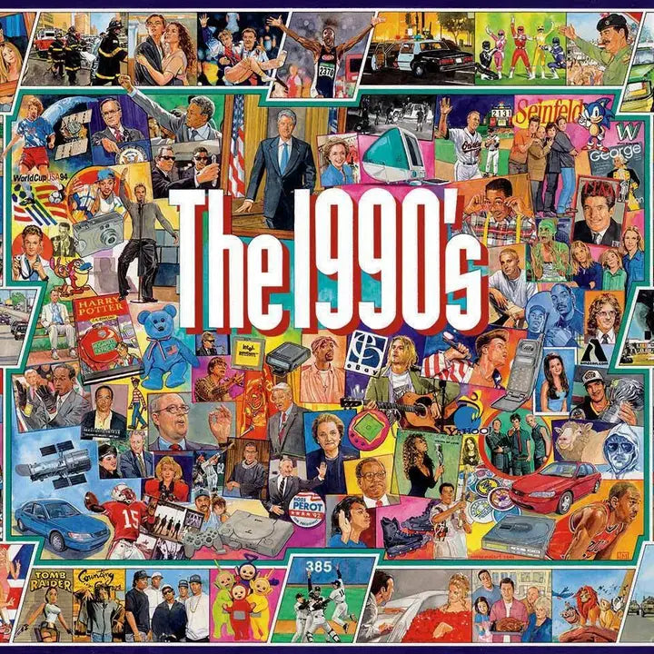 The Nineties (959pz) - 1000 Piece Jigsaw Puzzle