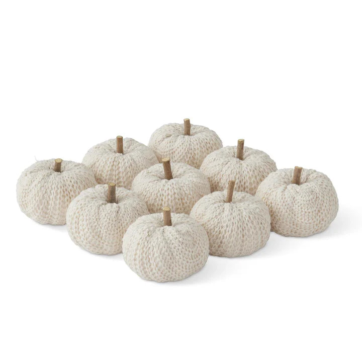 2.5 Inch Cream Cotton Knit Filler Pumpkin