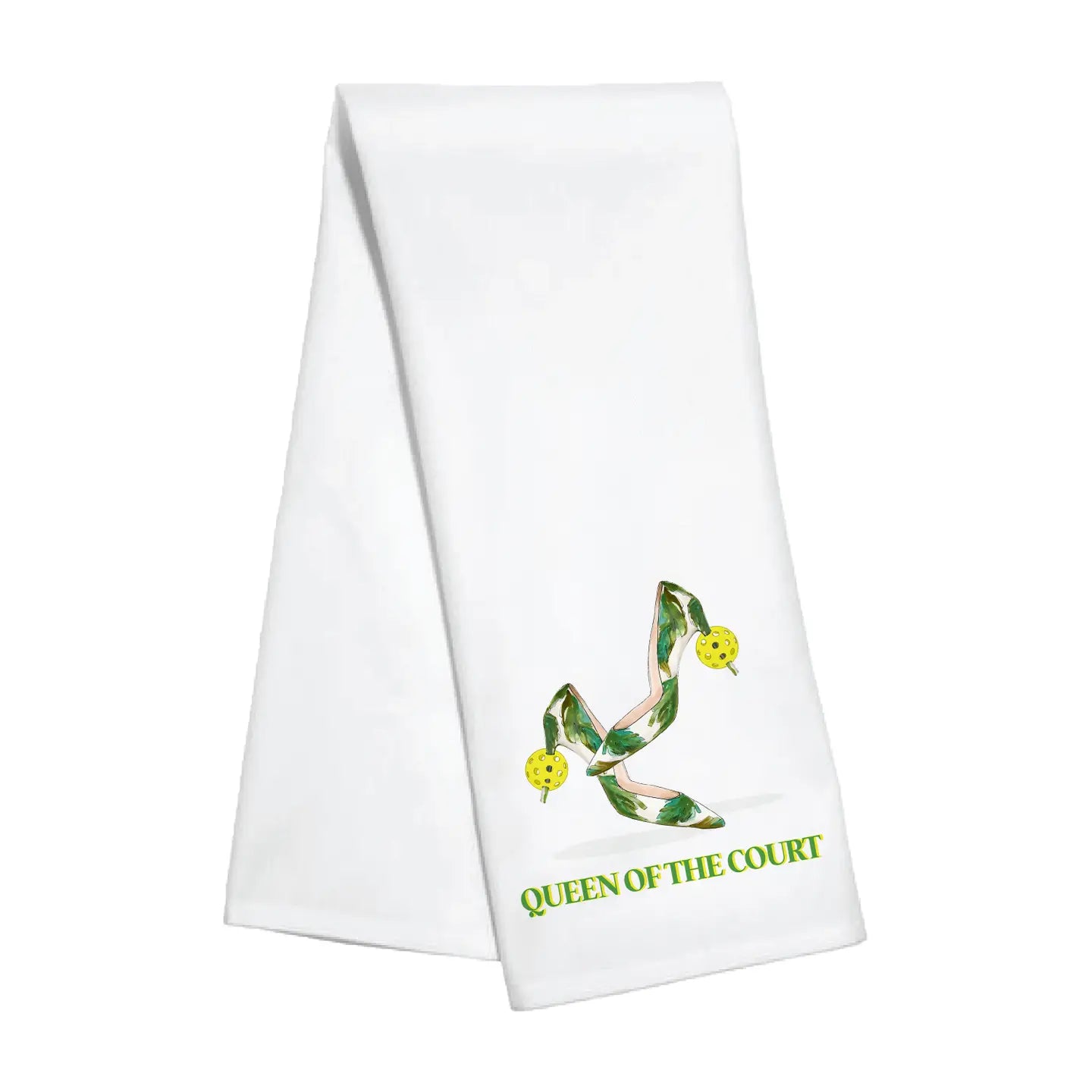 Tea Towel - Queen of the Court Pickleball