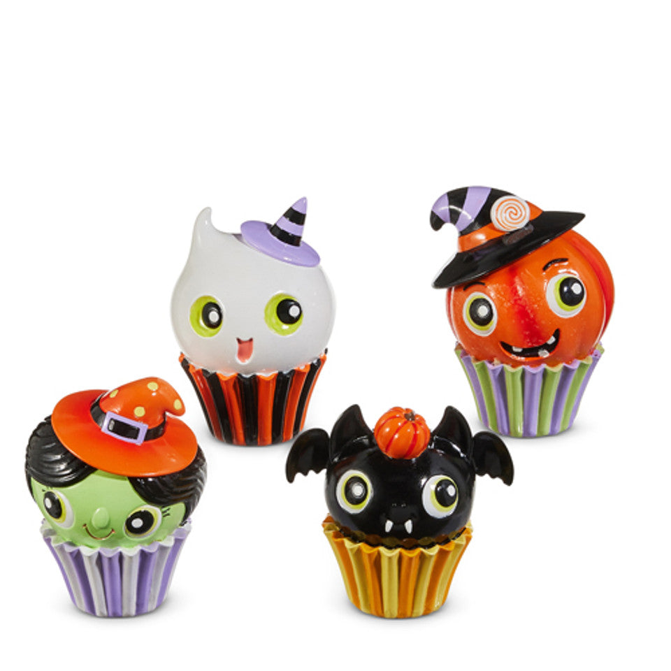 5" Halloween Cupcake Character