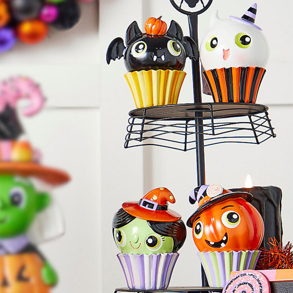 5" Halloween Cupcake Character