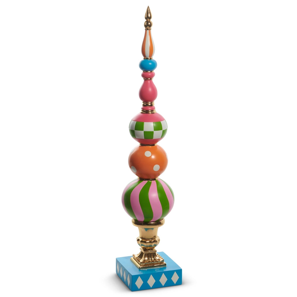 52" Multicolor Finial