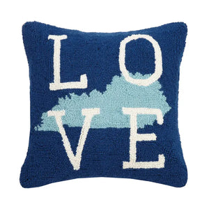 Love Kentucky Hook Pillow