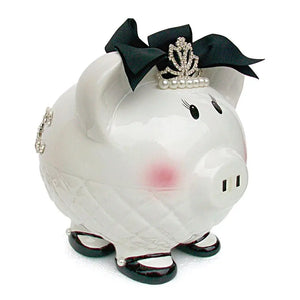 Queen B Pig Piggy Bank