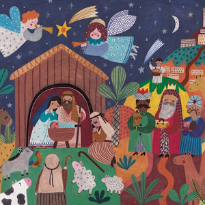O Holy Night 1000 Piece Christmas Holiday Nativity Puzzle
