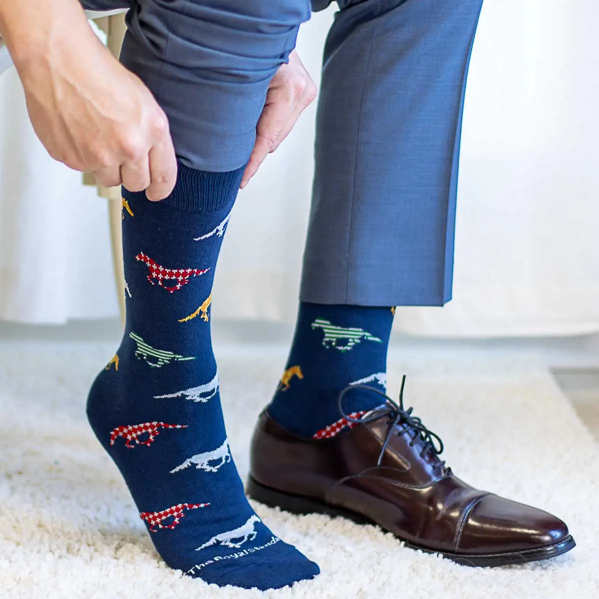 Men's Jockey Socks Navy/Multi