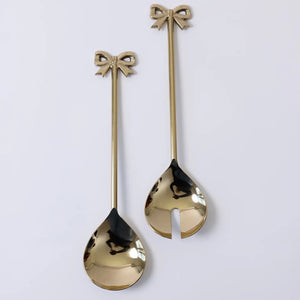 Salad Server Set Bow