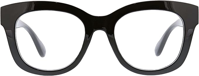 Center Stage Reading Glasses- Black