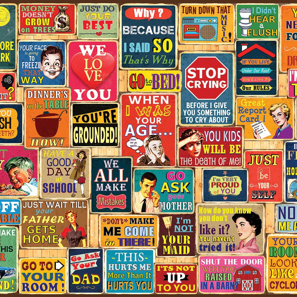 Things Parents Say (1760pz) - 1000 Piece Jigsaw Puzzle