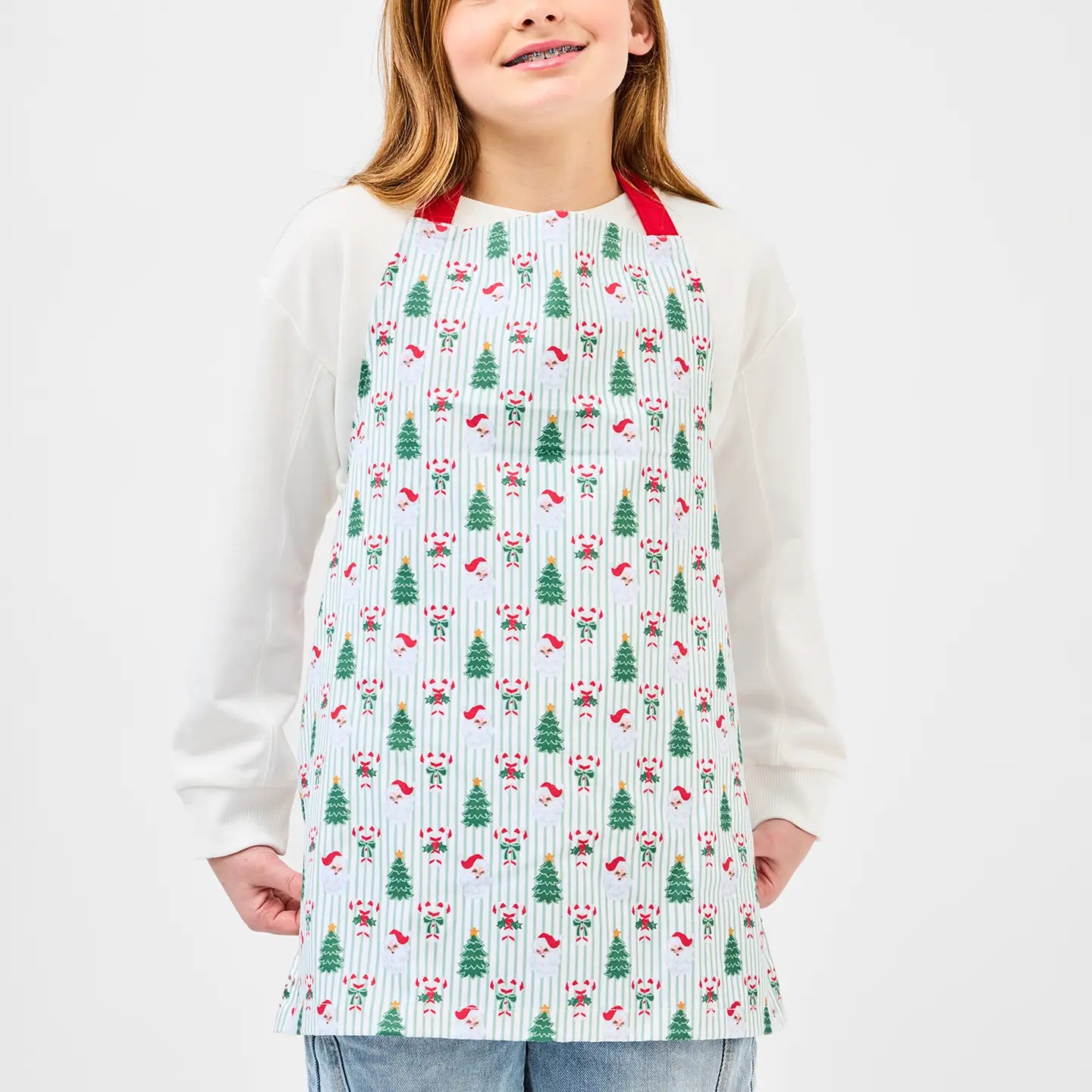 Apron Kids Peppermint Pine