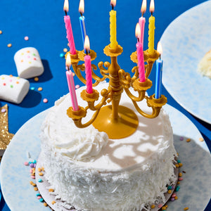 Candelabra Cake Topper