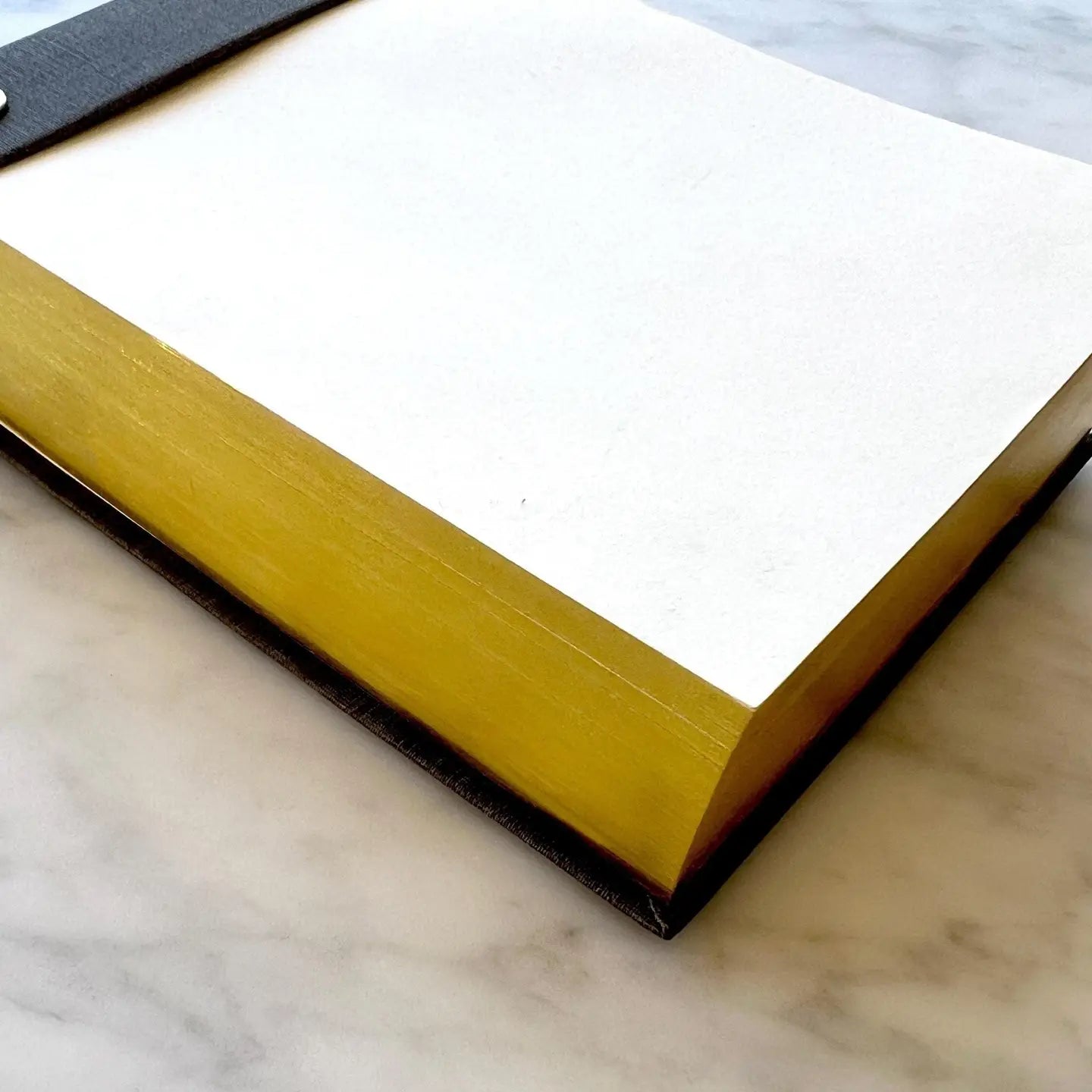 Notepad with Gilt Edges and Brass Screws