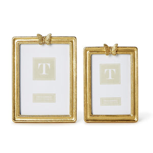 Golden Butterfly Gold Leaf Finish Photo Frame-4X6